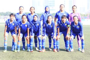 Tim Akademi Persib Putri di Piala Gubernur DKI Jakarta 2022.