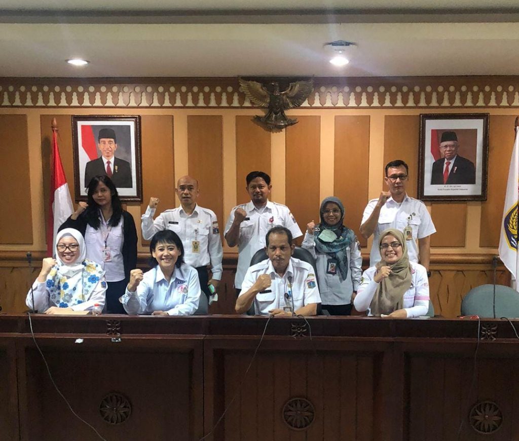 Potret ASBWI bersama perwakilan dari Walikota Jakarta Selatan / Dok. ASBWI