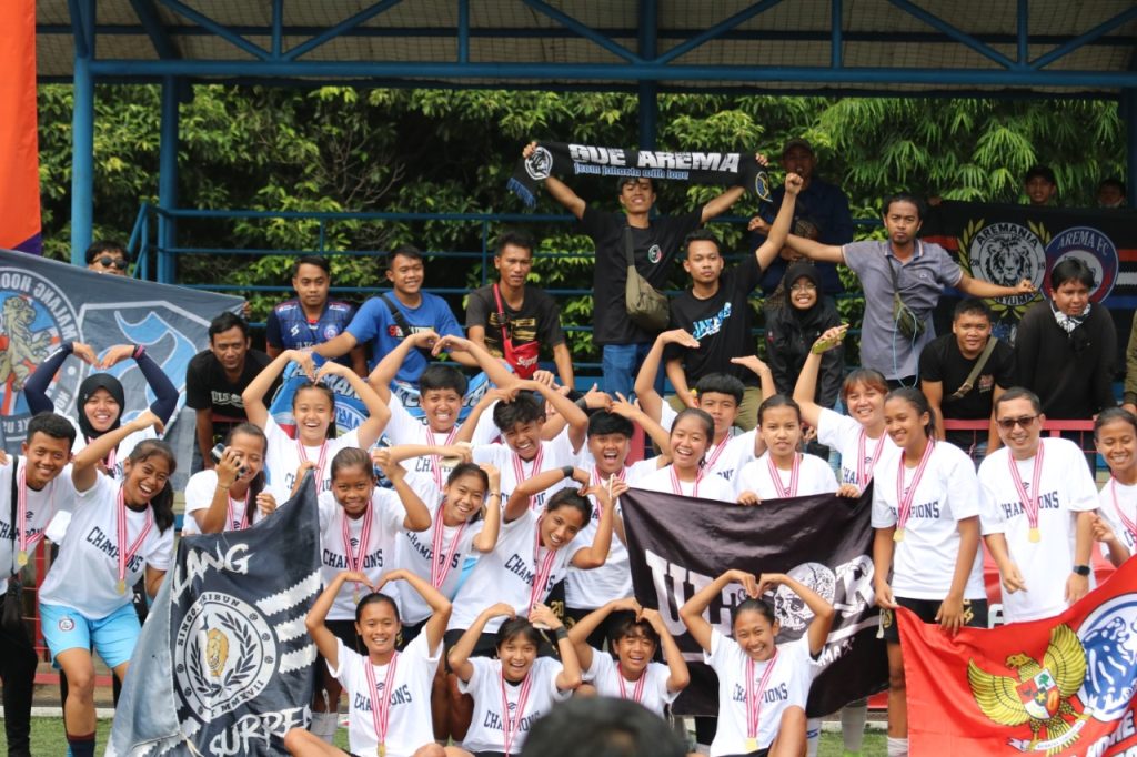 Arema FC Women saat menjuarai Piala Gubernur DKI Jakarta 2022 / Dok. ASBWI