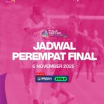 8 Provinsi Lolos ke Perempat Final Piala Pertiwi ASBWI 2025